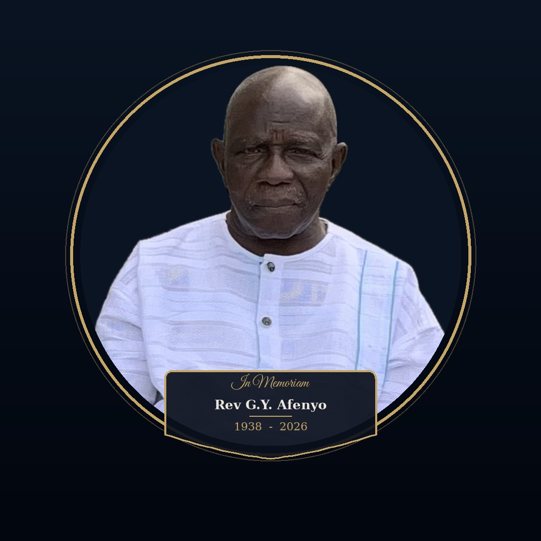 In Memoriam — Rev. G.Y. Afenyo, 1938–2026
